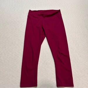 Fabletics Womens Small S Leggings‎ Purple Magenta Comfort Stretch Active Yoga